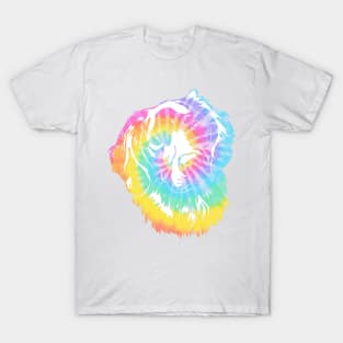 Tye dye golden retriever T-Shirt